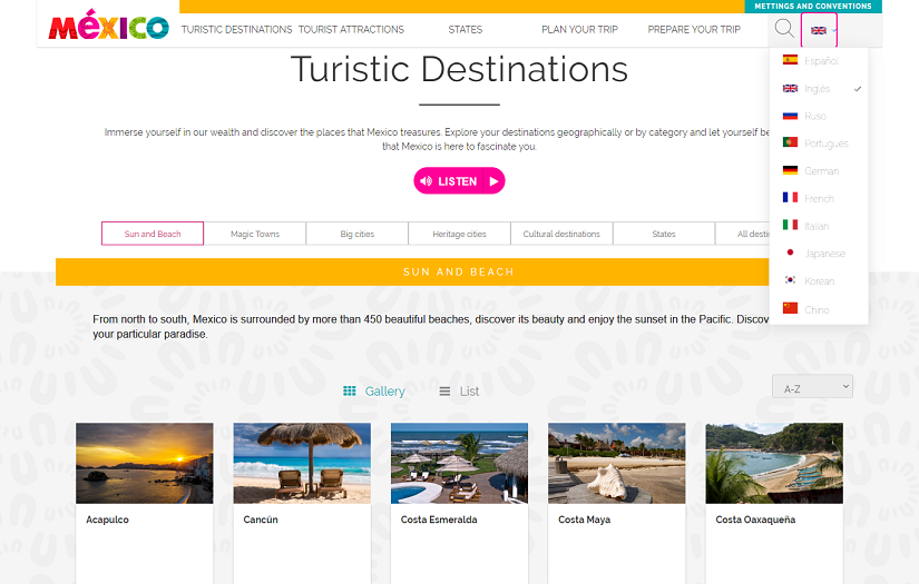 Visit Mexico screenshot 3